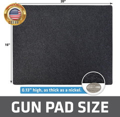 Gun Cleaning Pad, Premium Gun Cleaning Mat, Absorbent, Waterproof, Durable, Prot
