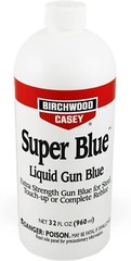 Double Strength Gun Blue Liquid – 32oz for Rifles & Pistols Maintenance