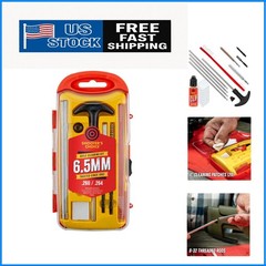 Professional 6.5mm Gun Cleaning Kit – Includes Brushes, Patches & Lubricant