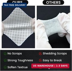 PINGMIC Gun Cleaning Supplies, 2″ Lint Free Patches, Highly Absorbent Square Clo