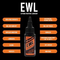 EWL CLP Gun Lube – Extreme Weapons Lubricant Synthetic Cleaner – 1oz Squeeze