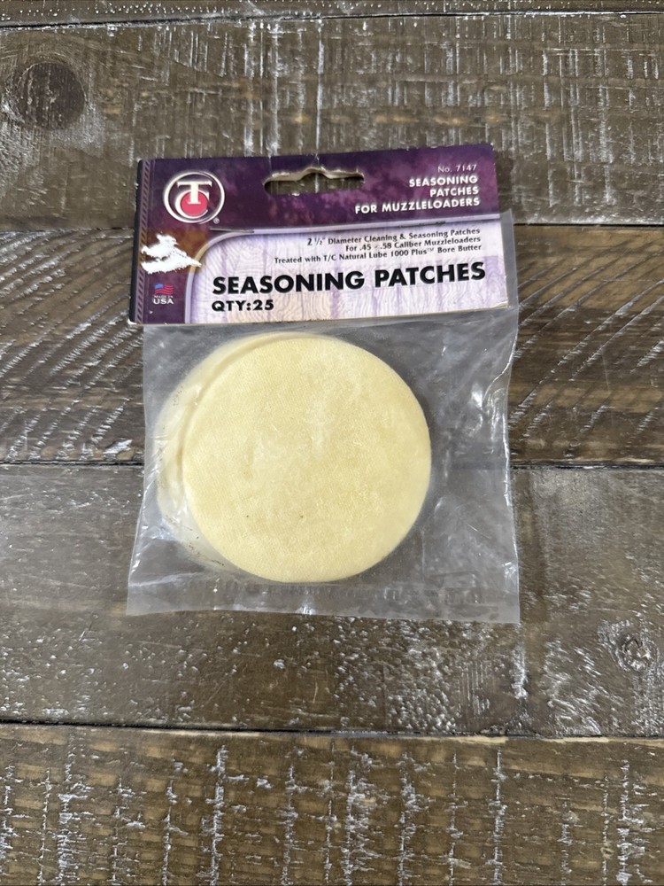 Package of 25 Thompson Center Patches – NOS