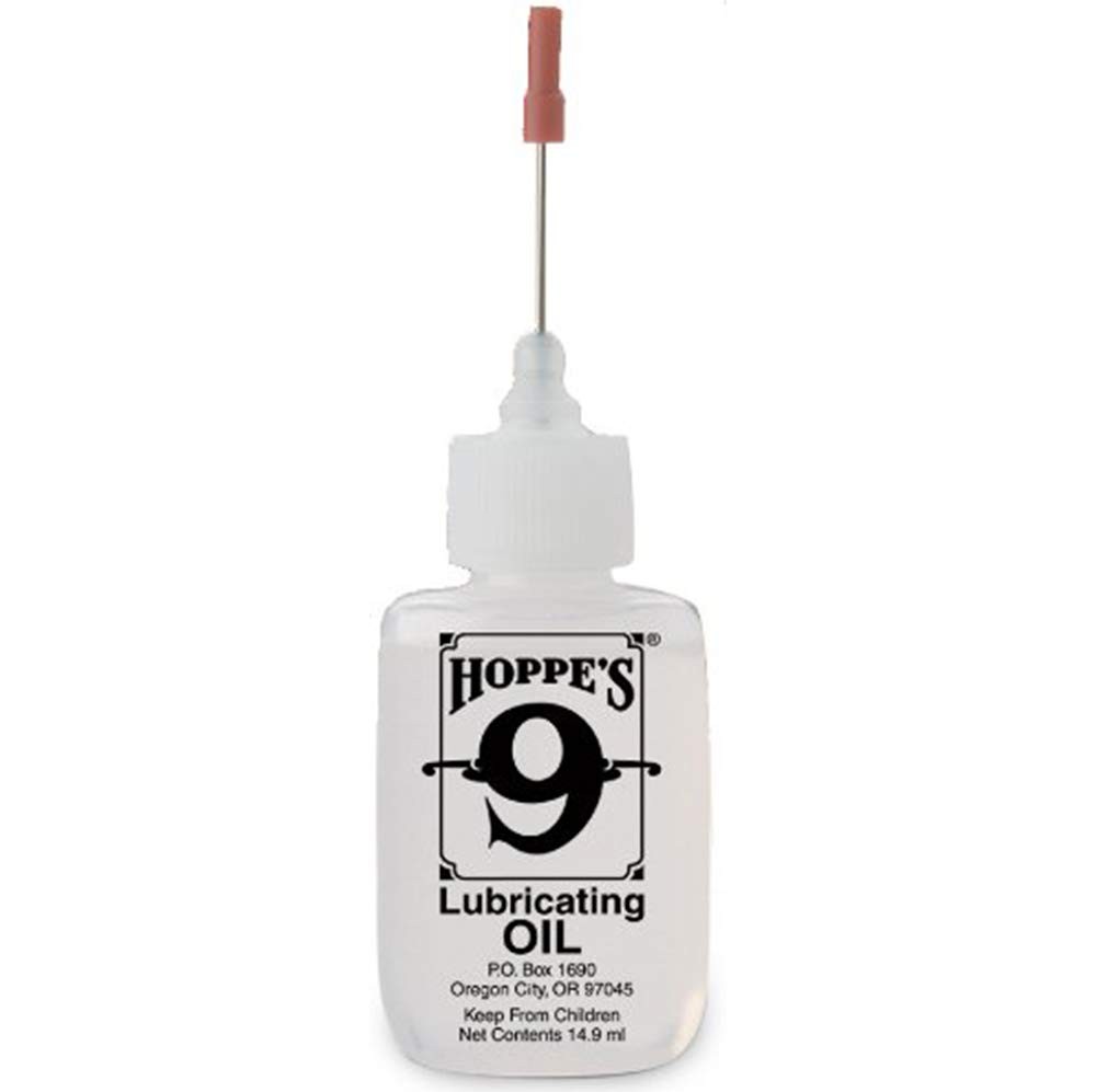 Hoppe’s No. 9 Lubricating Oil, 14.9 ml Precision Bottle 2 Pack, Color
