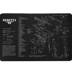 Pistol Gun Cleaning Mat