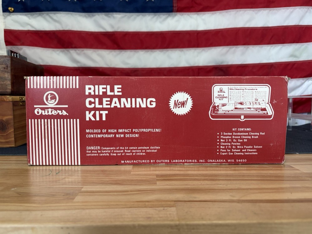 Vintage Outers Gunslick No. P-477 Rifle “Cleaning Kit “30 Cal.