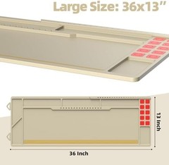 Large Gun Cleaning Mat for Rifle Shotgun Pistol, 36″ x 13″ Magnetic Cleaning …
