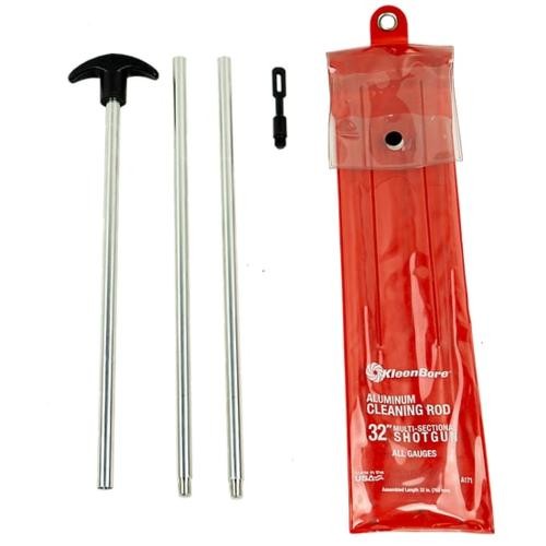 KleenBore Multi-Section Cleaning Rods with Vinyl Pouch, choice, FREE SHIPPING