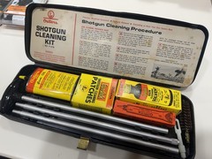 Vintage Gun Cleaning Kit Compatible with Shotguns, Rifles, Pistols