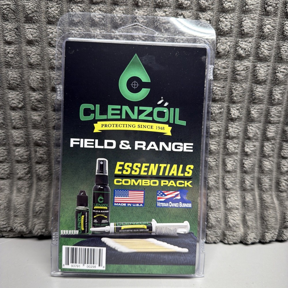 All-in-One Firearm Maintenance Kit: Cleaner, Lubricant & Synthetic Grease