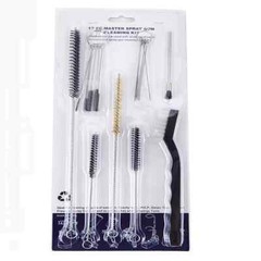 17PCS Spray Gun Cleaning Kit Filters Cleaning Kit for HVLP Gravity Suction