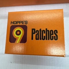 Vintage Hoppe’s 9 Gun Cleaning Kit & Orange Storage Box Oil Solvent