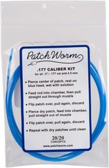 Portable PatchWorm .177-Cal Gun Cleaning Kit – Easy & Effective Maintenance