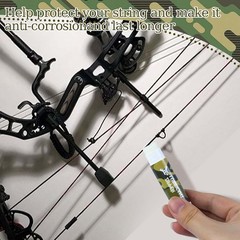 Hunting Zipper Wax Sticks Portable Snap Lubricant Sticks Camouflage Snap Stick Z