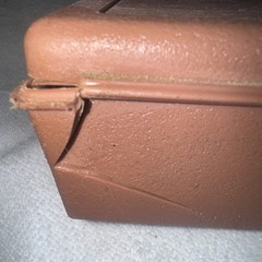 RARE Vintage Hoppe’s Gun Cleaning Kit-Brown Plastic Case for Shotgun (SGOU)