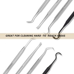 Cleaning Brushes Picks Kit Set Brass Copper Steel Nylon Stainless Steel Ploym…