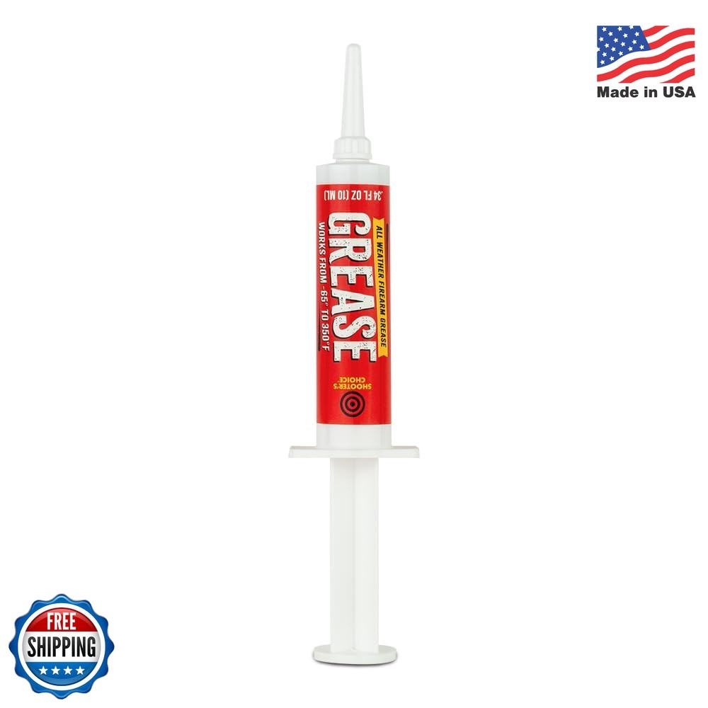 Shooter’s Choice Synthetic All-Weather High-Tech Grease (10cc Syringe)