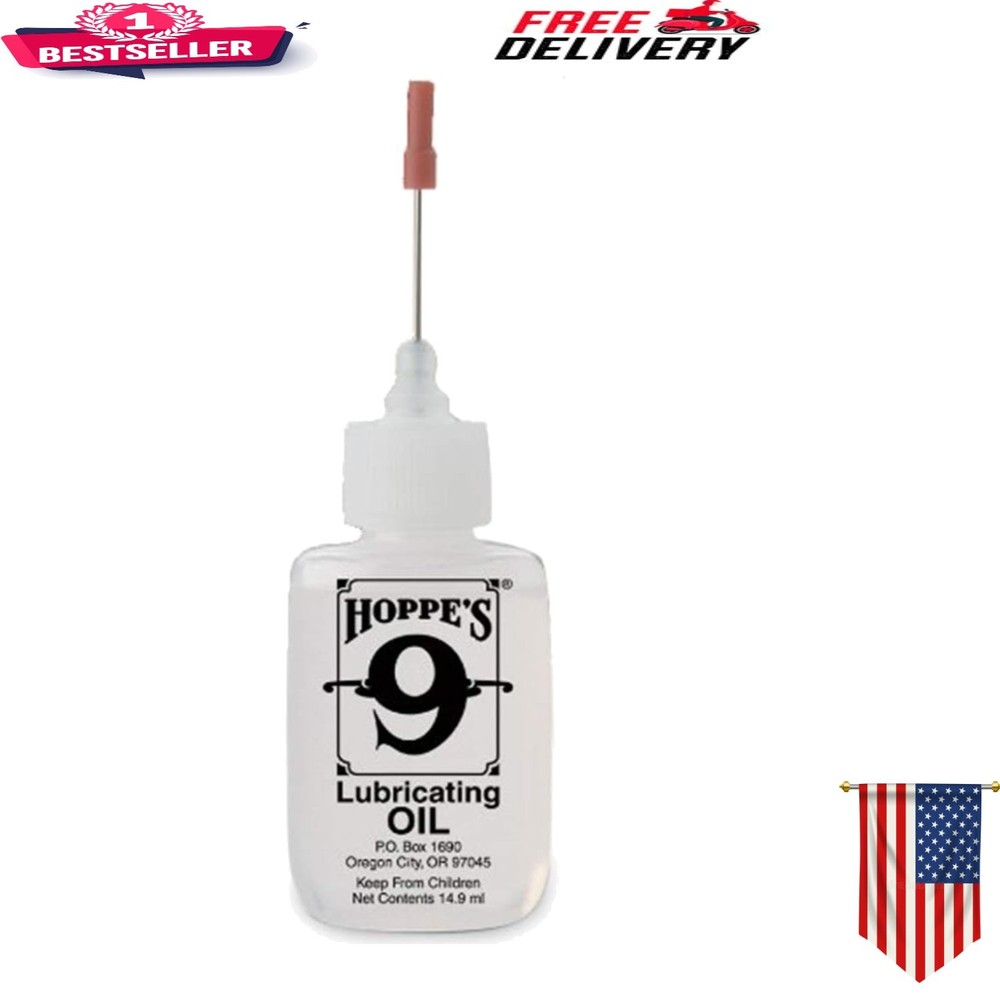Versatile No. 9 Lubricating Oil – 14.9ml for Firearms & Fishing Gear Protection