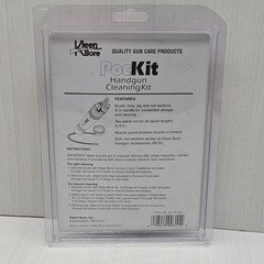 Kleen-Bore PocKit Handgun Cleaning Kit .44 .45 Caliber POC-226