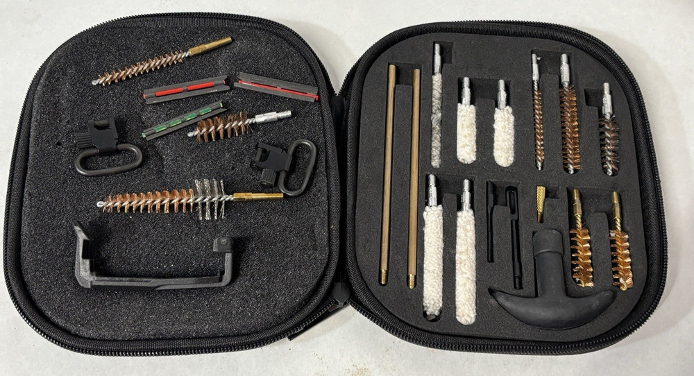 Universal Pistol Gun Cleaning Kit w A Few Gun Accessories Lot