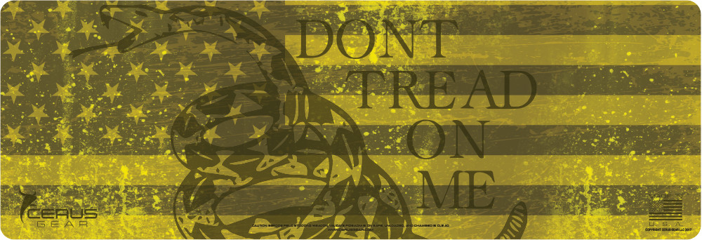 Cerus Gear Don’t Tread On ME Premium Long Gun Cleaning Pro Mat MADE IN THE USA