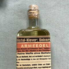 New Ballistol 115 Jahre Years Anniversary Edition Glass Bottle Commemorative Box