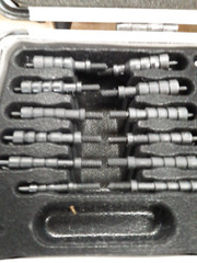 Gun Cleaning Kit Case & Contents Brushes, Mops, Jags More See Pics