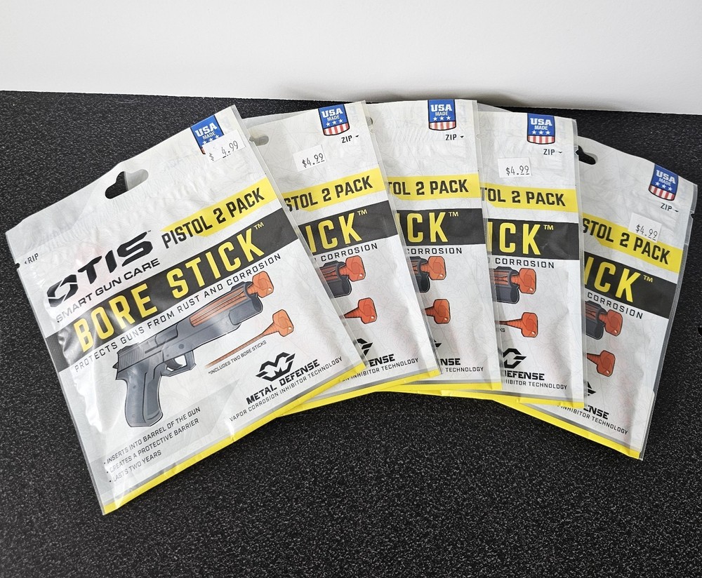 Otis Technologies Metal Defense Pistol Bore Stick 2 Pack FG-VC-PST2 (5 Packs)