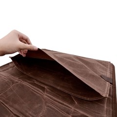 Canvas Leather Rifle Shotgun Cleaning Mat Pad Gun Clean Kits Pocket Rollup