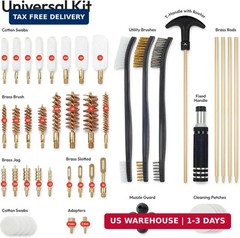 GUNNIX Elite Gun Cleaning Kit for Shotgun, Handgun & Pistol – Universal Cleaning