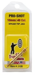 Pro-Shot Spear Tipped Cleaning Jag (Choose) Caliber – Std 8/32 Thread Brass