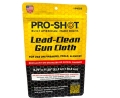 Gun Care Lead Cleaning Cloth, White, 8.75″ X 11.25″