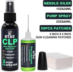 Gun Cleaner and Lubricant CLP Gun Oil Cleaning Kit Universal Spray Solvent