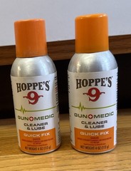 Hoppe’s 9 Gun Medic Quick Fix Cleaner & Lube 4oz, 2-Pack