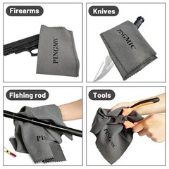 5PCS 12 ”×12 ” Silicon Cloth and Cleaning Cloths, for Firearm Cleaning and …