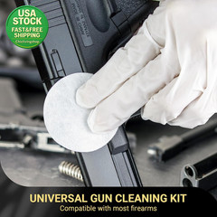 Thick Gun Cleaning Patches Lint Free 9Mm Rifle Cleaning Cloth 600PCS