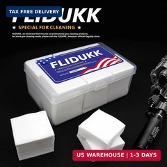 Cotton Patches+ Lint-Free Gun Cloth- Universal Firearms All in One Gun Cleaning