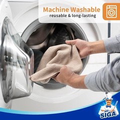 Mr.Siga Microfiber Cleaning Cloths All-Purpose Surface Microfiber Towels Streak