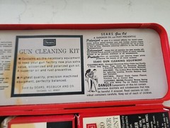 Vintage Sears Shotgun cleaning kit NOS 12-16g 20221