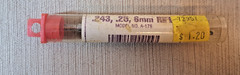 Vintage Klean Bore A-178 Phosphor Bronze Bore Brush .243 .25 6mm NOS USA