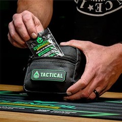 Field & Range Single-Use Saturated Gun Oil Wipe Packets | Individual CLP Wipe…