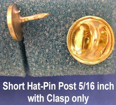 325 WSM Short Magnum Caliber Cartridge Hat Pin Shooting Jacket Pin Tie Tack Gun