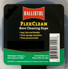 Ballistol FlexClean Gun Barrel Cleaning Cord (.50 CAL) MADE IN GERMANY
