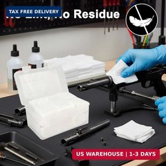 1200 PCS Gun Cleaning Patches, 800 Bow-Tie & 400 Cross-Shaped, Lint-Free Gun Cle
