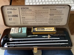 Vtg Wards Western Field 22CAL Rifle Cleaning Kit with Original Box – Pre-owned