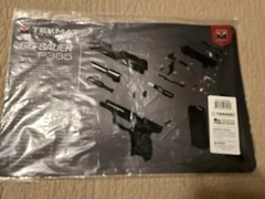 TekMat 17in Printed Gun Cleaning Mat Sig Sauer P365, Black, TEK-17-SIGP365