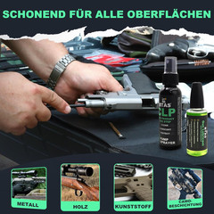 Gun Cleaner and Lubricant CLP Gun Oil Cleaning Kit Universal Spray Solvent 2O…