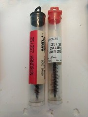 2 Kleen Bore Phosphor Bronze Bore Cleaning Brush .25/.257 caliber handgun