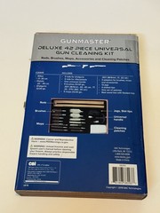 Gunmaster 42 Piece Universal Gun Cleaning Kit Wood Case New Rifle Shotgun Pistol