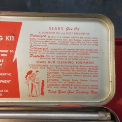 Vintage Sears Shotgun Cleaning Kit 410 ga NO. 2142
