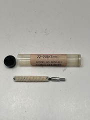 Kleen bore gun cleaning supplies, 3 phosphor bronze bore brushes, 2 patch holder
